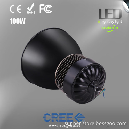 High Watage 100W Waterproof High Bay Light with CREE LED